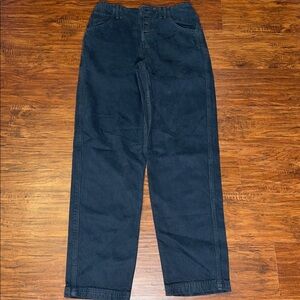 We The Free Dark Blue Straight Leg Jeans